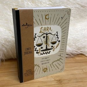 ⚖️ LIBRA // THICK {360 pgs} Lined Flat Lay Journal Artwork by Michelle Rimpf NWT